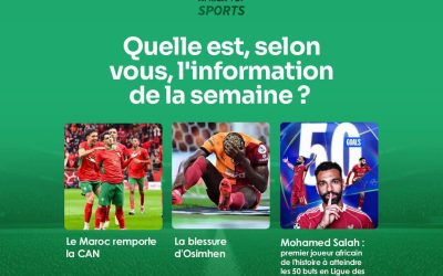 #Africatopsports Une semaine chargée pour tout les passionnés du football africain. Selon vous quel est l&rsquo;nfo de la s…