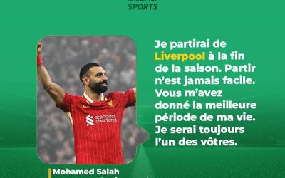 Après 9 saisons de records et de trophées, Mohamed Salah a officialisé son départ de Liverpool à la fin de cet exerci…