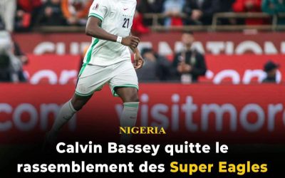 Le solide défenseur nigérian a quitté le rassemblement des Super Eagles en raison d&rsquo;une blessure. Une mauvaise nouvel…
