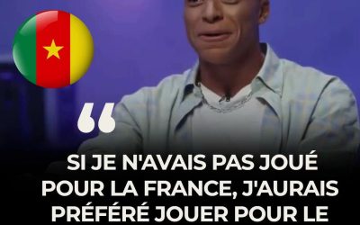 Kylian Mbappé aurait pu être un Lion Indomptable. L&rsquo;ex-attaquant du PSG affirme qu&rsquo;il aurait joué pour le Cameroun s&rsquo;…