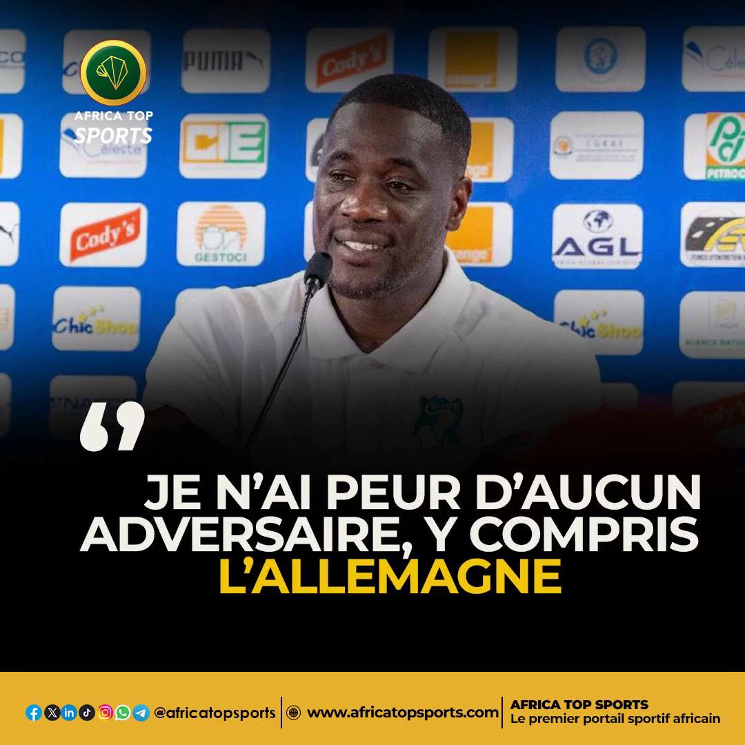 Emerse Faé a désactivé le mode humilité. 😂 #Africatopsports #cotedivoire #Ermest Fae #CDM