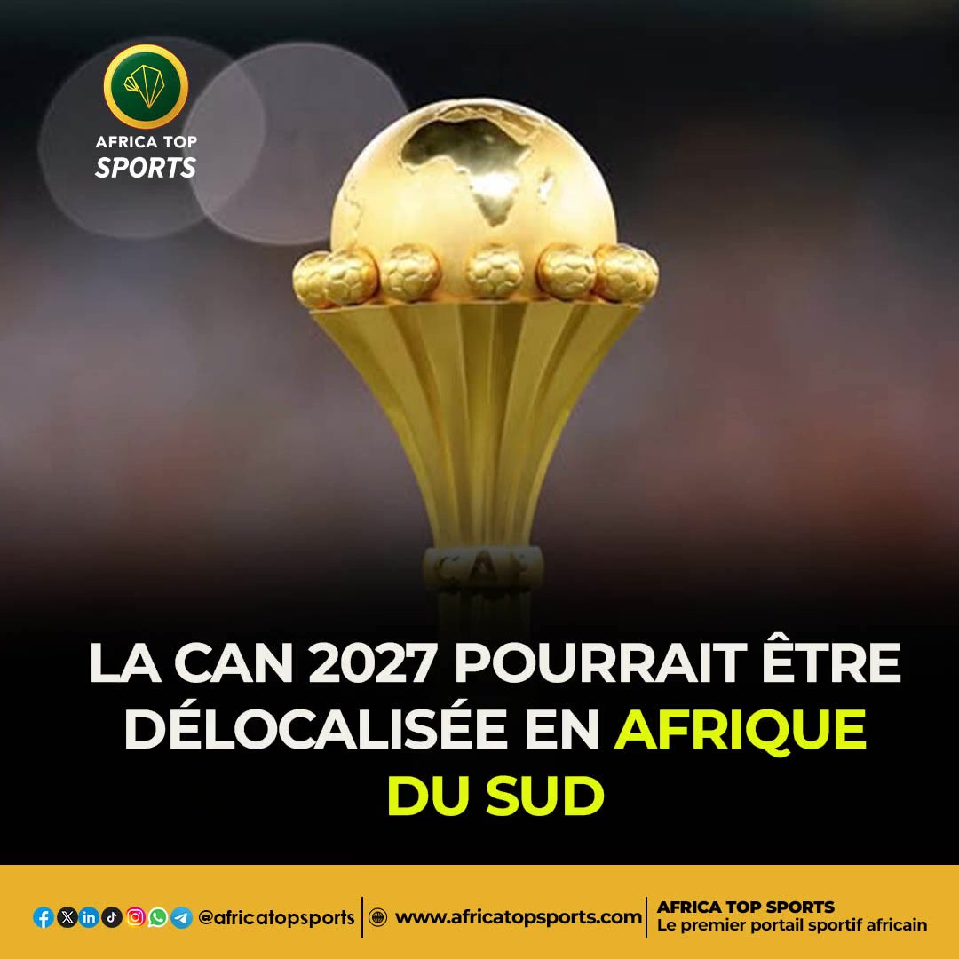 La Coupe d'Afrique des Nations 2027 pourrait être délocalisée. Initialement prévue en Ouganda, au Kenya et en Tanzani...