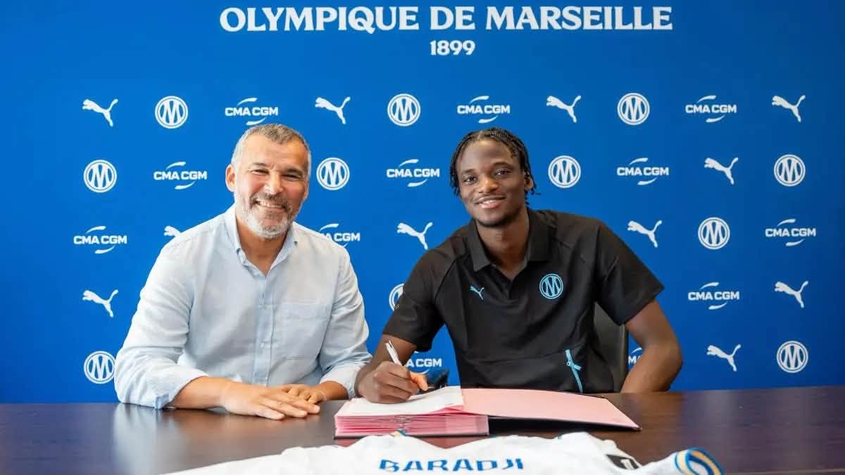 Marseille : Mohamed Baradji signe son premier contrat professionnel