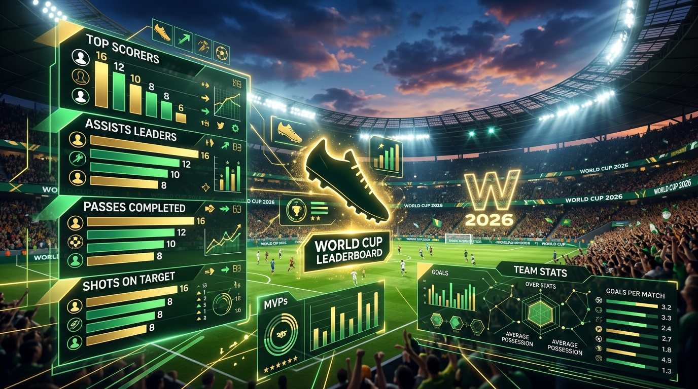 Classement CDM 2026 : le Top 100 des meilleurs joueurs (buts, passes, stats)