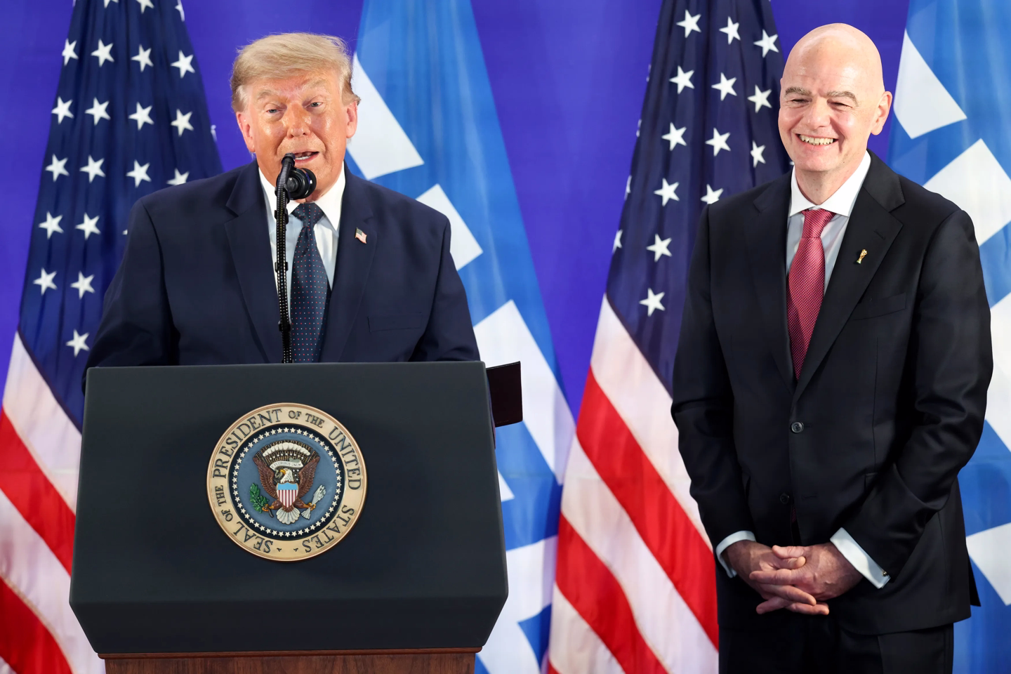 Donald Trump exprime de la satisfaction pour l'organisation de la Coupe du monde 2026