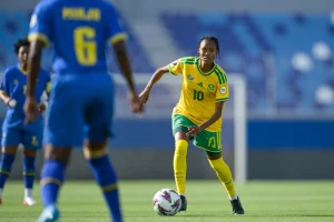Linda Motlhalo franchit le cap des 100 sélections avec les Bayana Bayana d'Afrique du sud