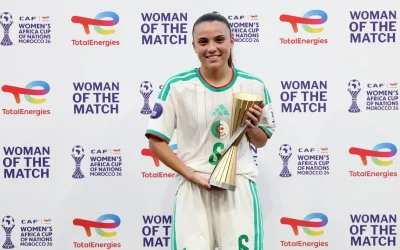 CAN Féminine 2026 : Mélissa Bethi, meilleure joueuse du match Algérie vs Sénégal