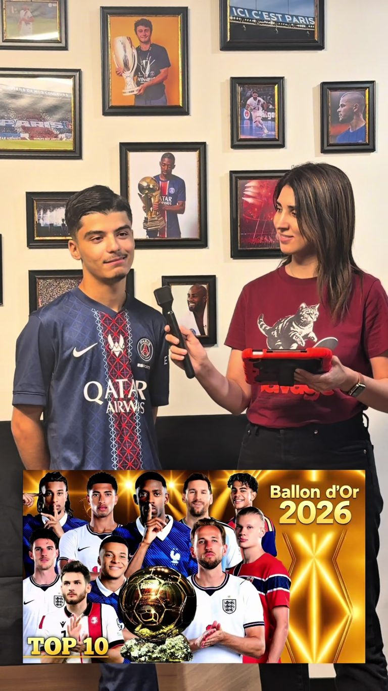 Dounia Mesli – Ballon dOr 2026 PSG Vitality
