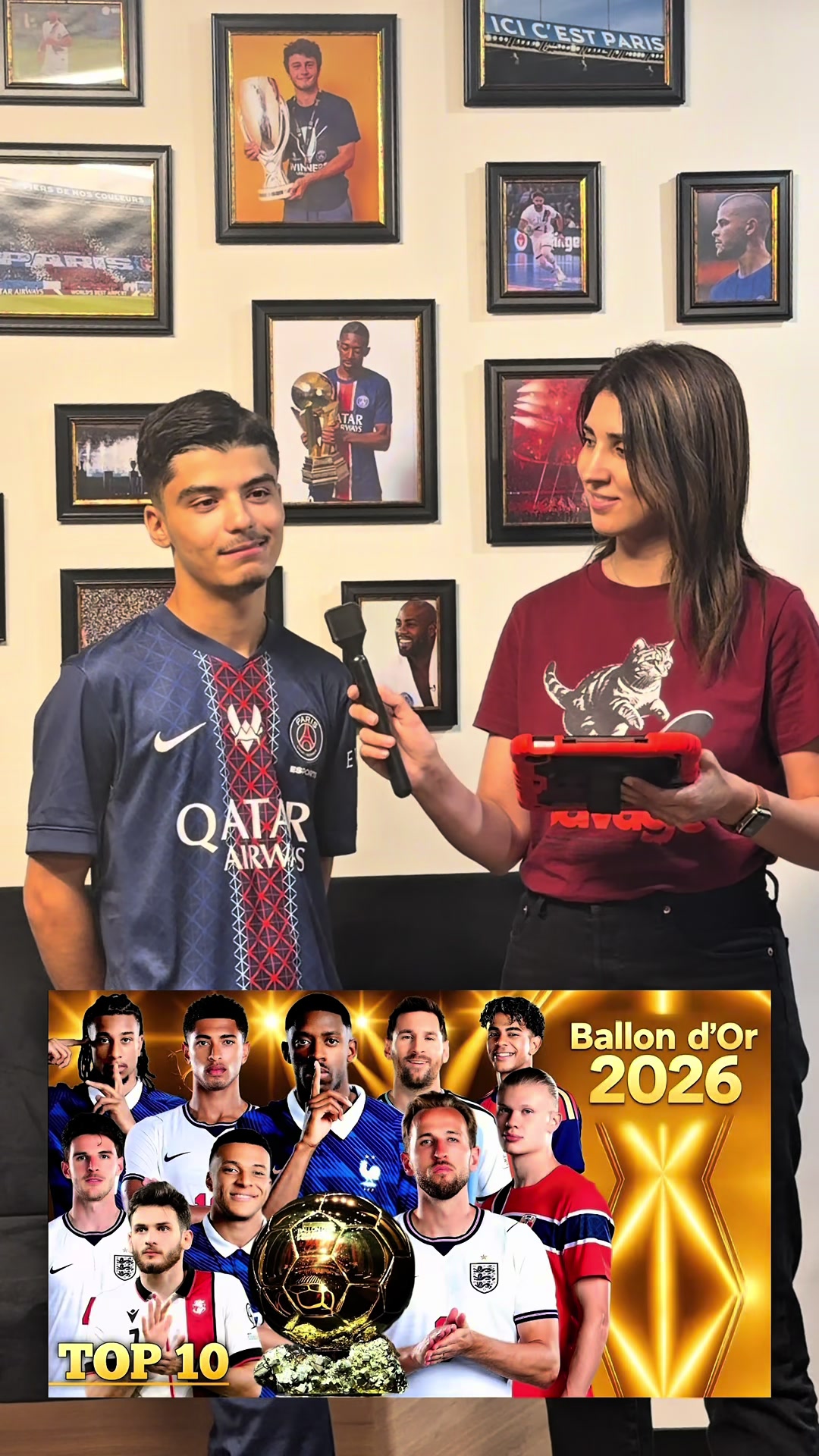 Dounia Mesli – Ballon dOr 2026 PSG Vitality