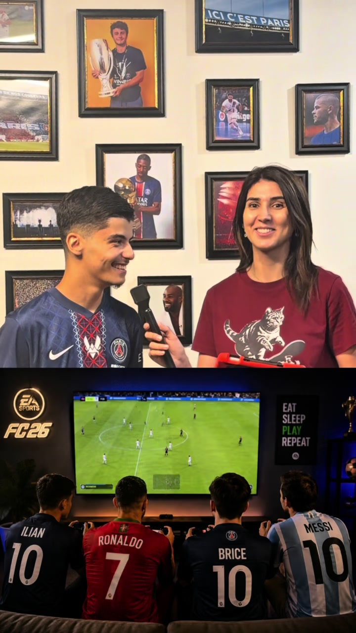 Duo parfait Messi-Ronaldo-Dembélé-Mbappé : Dounia Mesli interroge les joueurs PSG Esports