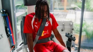RB Leipzig : Yan Diomandé a repris l&rsquo;entraînement !
