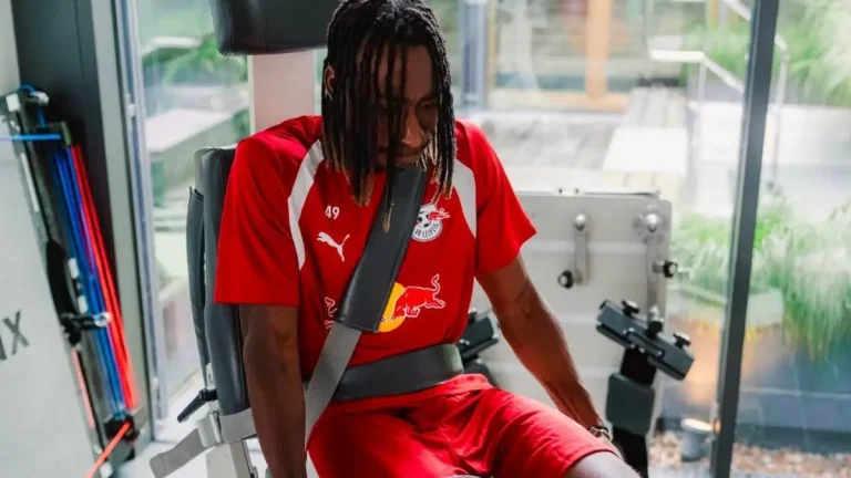 RB Leipzig : Yan Diomandé a repris l&rsquo;entraînement !