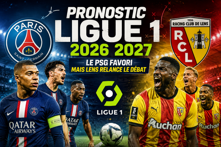 Pronostic Ligue 1 2026 2027 le PSG favori mais Lens relance le débat