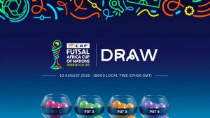 Le tirage au sort de la CAN Futsal aura lieu ce lundi 10 août