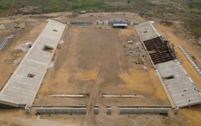 RDC : le futur stade d’Idiofa prend forme après une avancée majeure des travaux