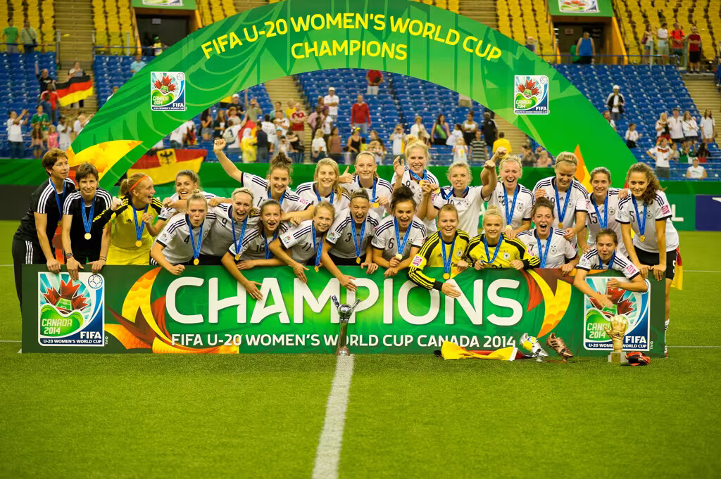 Le palmarès de la coupe du monde féminine U20 