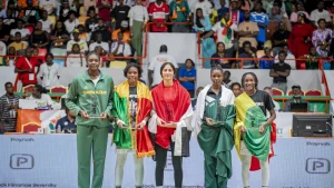 L'équipe-type (All 5 Stars) de l'Afrobasket féminin U18