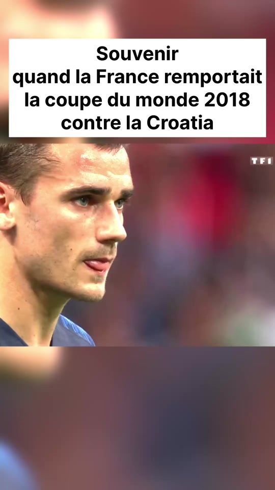 Résumé France vs Croatia finale coupe du monde 2018 🔥