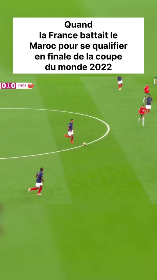 Résumé France vs Maroc 1/2 finale coupe du monde 2018🔥