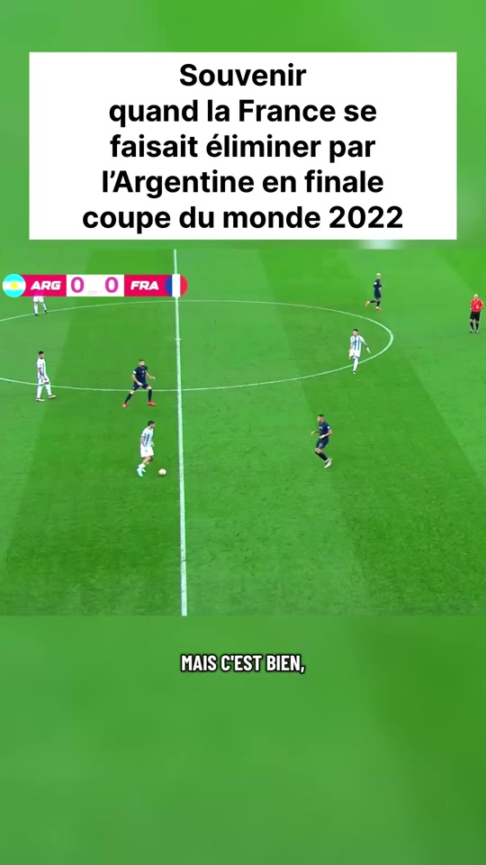 Résumé Argentine vs France finale CDM 2022 🔥