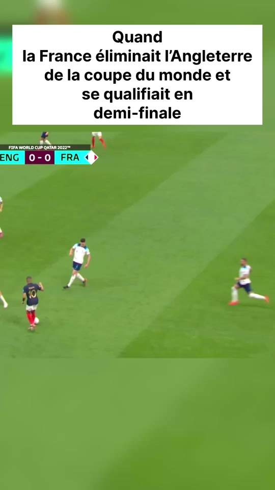 Résumé France vs Angleterre coupe du monde 🔥
