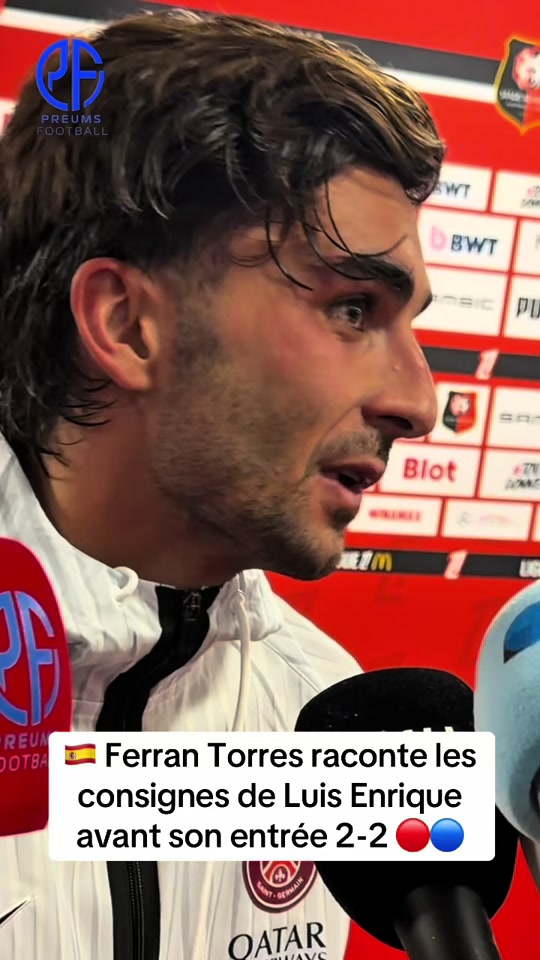 😮💨 Doublé pour ses débuts : les premiers mots de Ferran Torres au PSG