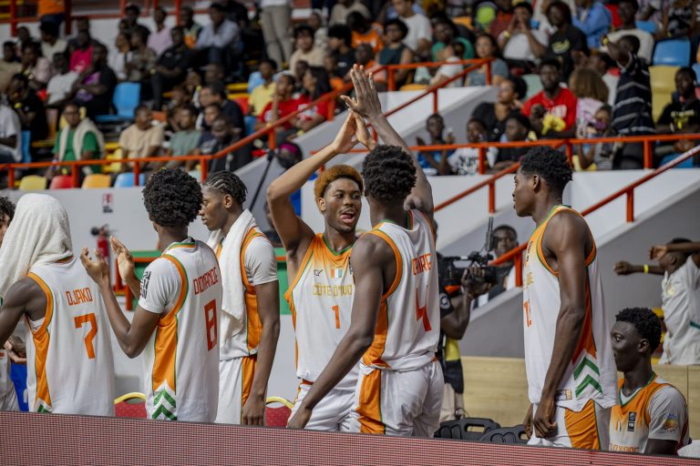 Les résultats des matchs de classement et des quarts de finale de l'Afrobasket U18