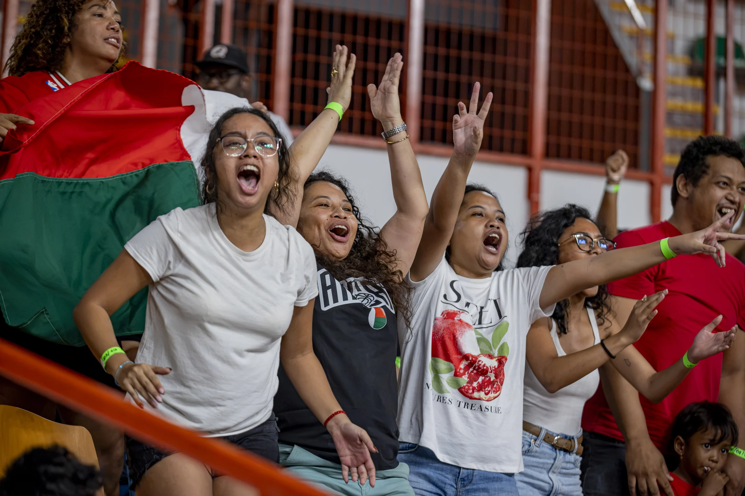 Les pays qualifiés pour les quarts de finale de l'Afrobasket U18