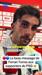 ferran-torres-message-supporters-psg-dounia-mesli