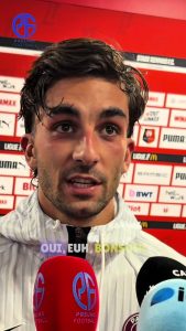 ferran-torres-reaction-premier-match-psg-dounia-mesli