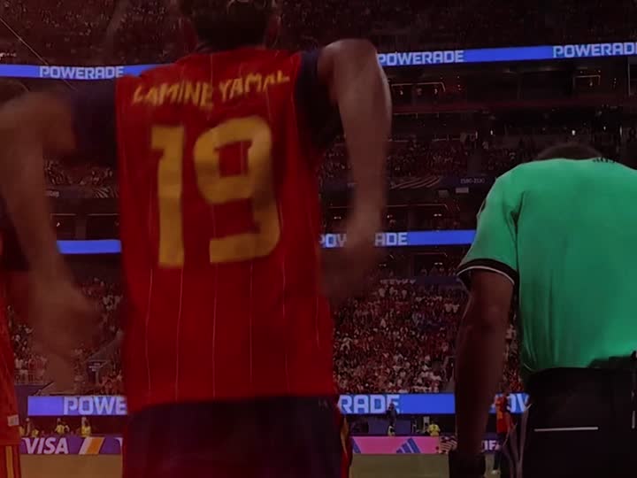 Lamine Yamal makes his official debut for the World Cup ll #lamine #e...