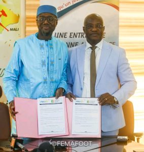 Football :La FEMAFOOT et le PMU-Mali signent un partenariat de 500 millions FCFA par an