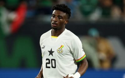 Elim CAN 2027 : Mohamed Kudus forfait avec le Ghana?