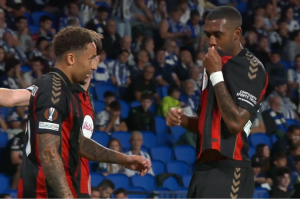 Ligue Europa : Bournemouth l’emporte 2-1en déplacement face à la Real Sociedad