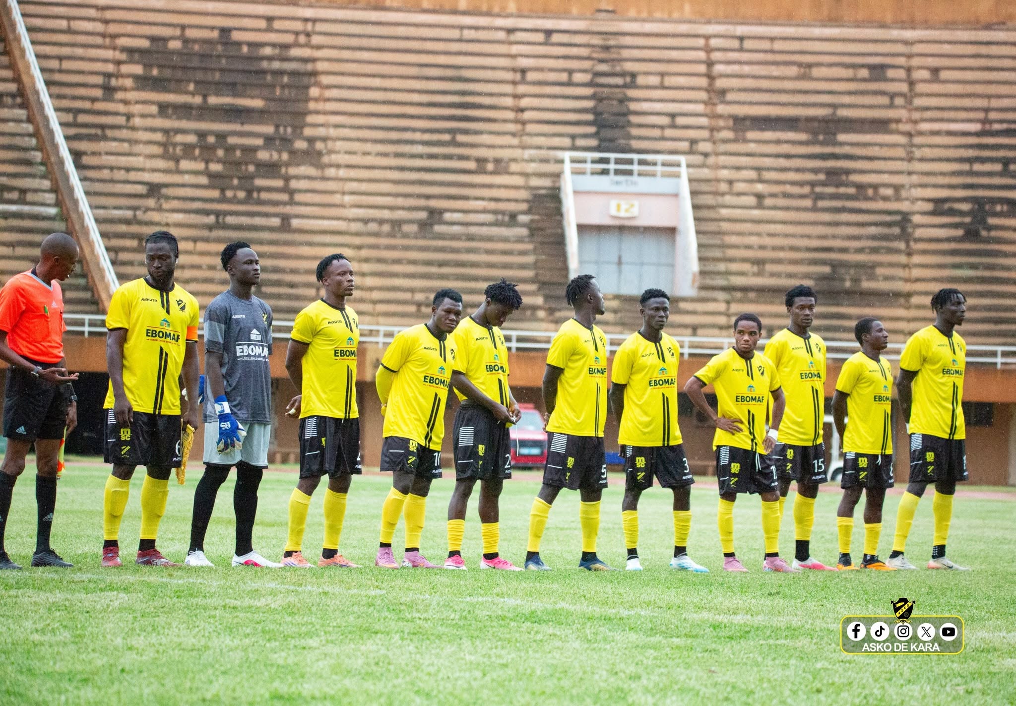 CAF Cup: ASKO - AS Zam, the official line-ups
