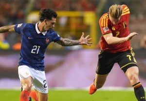 Belgique – France : nul 0-0 à la mi-temps, Senne Lammens et Mike Maignan décisifs