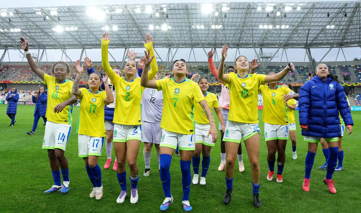 Le Brésil affronte les Etats-Unis et passent en quarts de finale de la Coupe du monde féminine U20