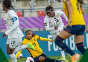 Équipe féminine U20 du Ghana face à l'Équateur