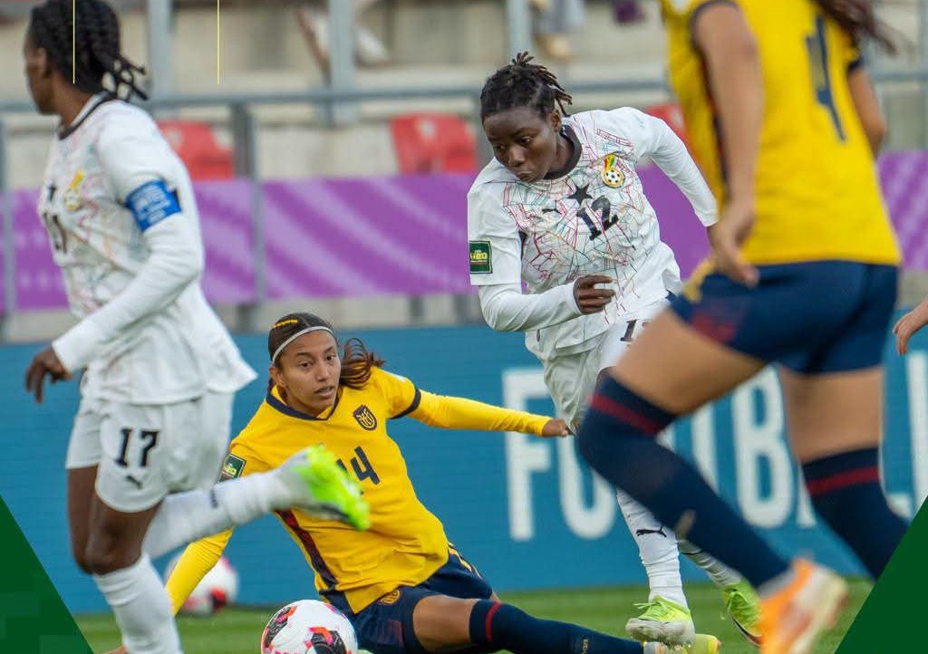 Équipe féminine U20 du Ghana face à l'Équateur