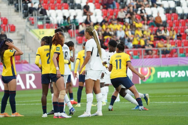 Coupe du monde féminine U20 : le Ghana se fait mener à la mi-temps face à l&rsquo;Équateur (2-0)