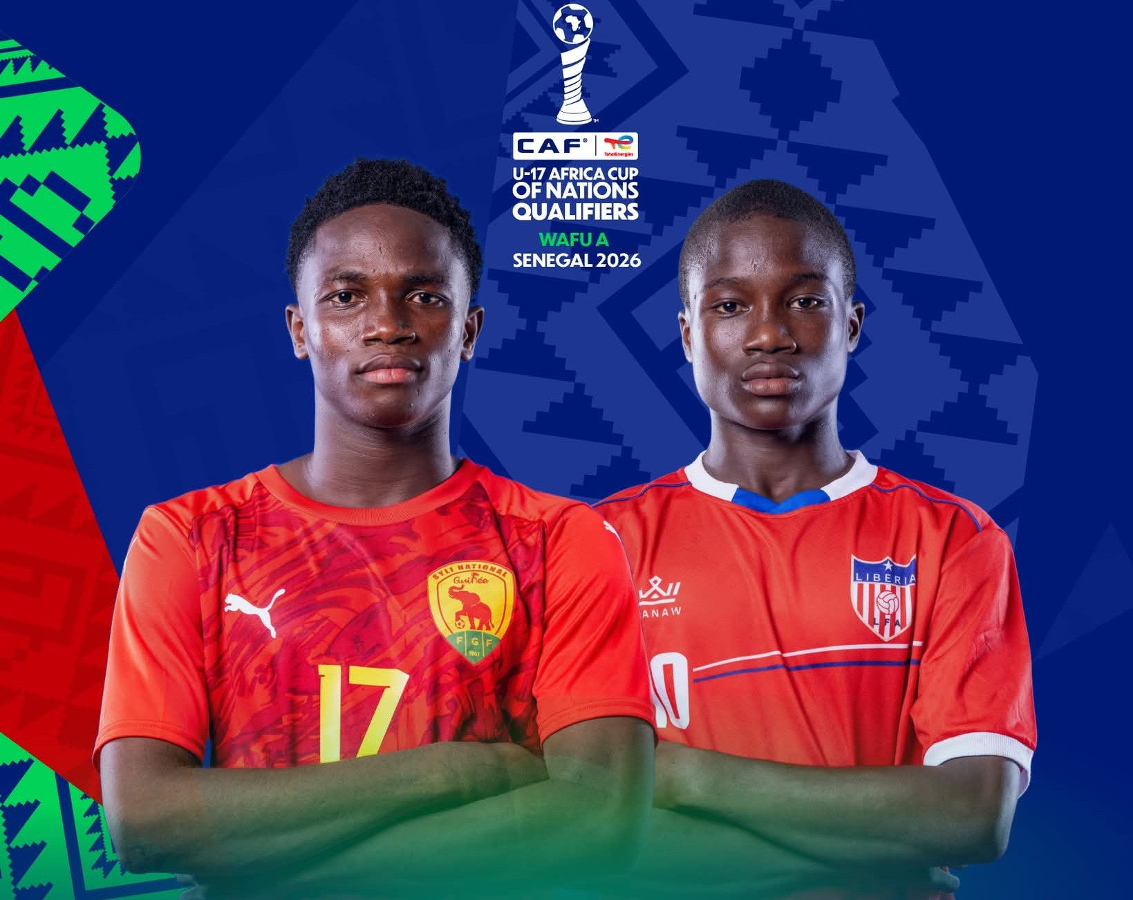 UFOA U17 Tournament: Guinea vs Liberia for the last ticket to the U17 AFCON