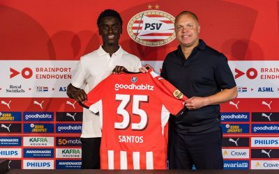 Officiel : Ayoni Santos est un joueur du PSV Eindhoven