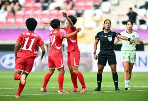 Coupe du Monde Féminine U20 : Mi-temps, la Corée du Nord mène au score face au Portugal