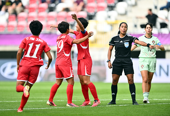 Coupe du Monde Féminine U20 : Mi-temps, la Corée du Nord mène au score face au Portugal