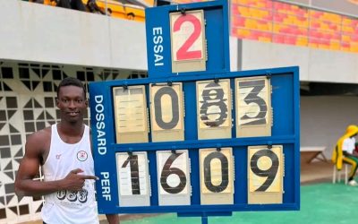 Athlétisme : Alan Sawadogo, 18 ans et déjà une promesse du triple saut burkinabè