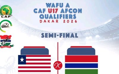 UFOA-A U17 : Liberia-Gambie, un duel pour une place à la CAN