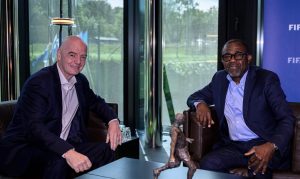 FECOFA : Veron Mosengo-Omba reçu par Gianni Infantino à Zurich