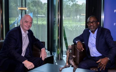 FECOFA : Veron Mosengo-Omba reçu par Gianni Infantino à Zurich