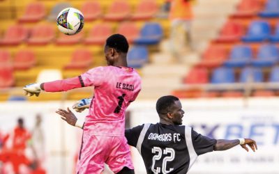 Coupe CAF : l&rsquo;ES Zarzis et Diambars dos à dos à la pause