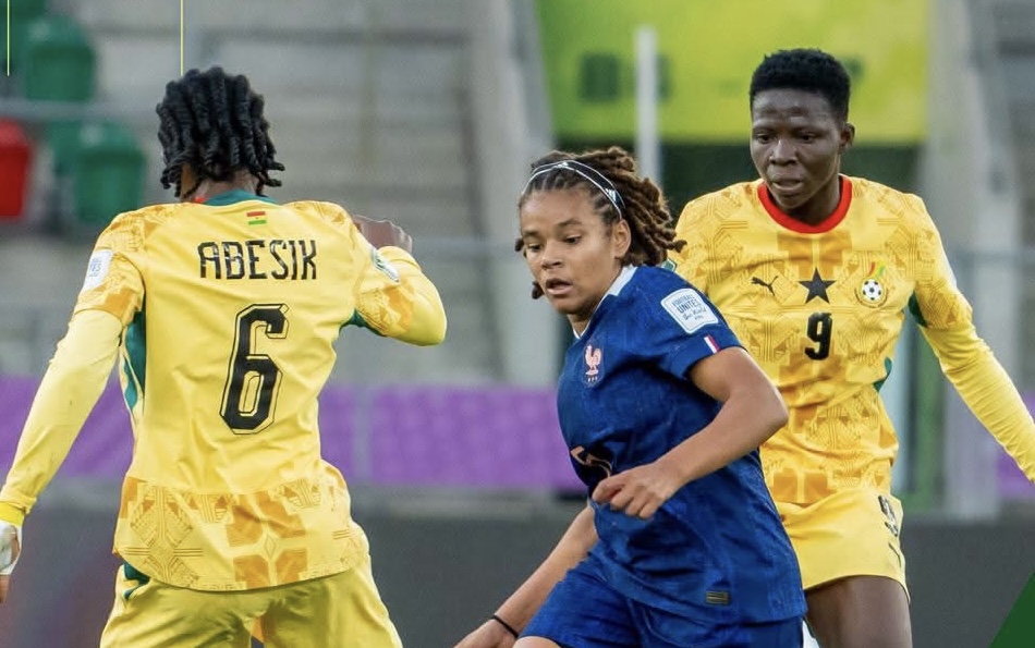 U20 Women's World Cup: Ghana and France are tied at halftime!